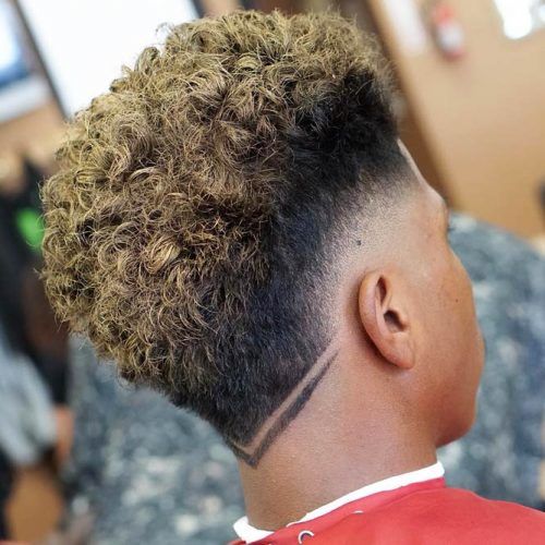 Long Top Short Sides Black Men Haircuts #blackmenhairstyles #afrohair #afrohairstyles