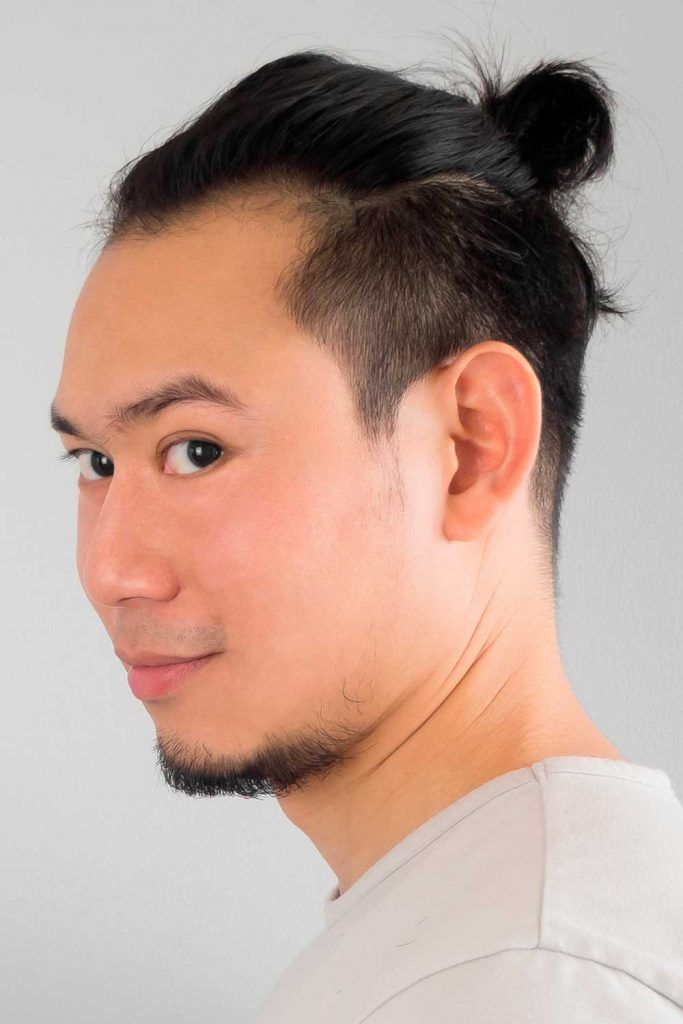 Asian Top Knot Hair #topknot #topknotmen #manbun