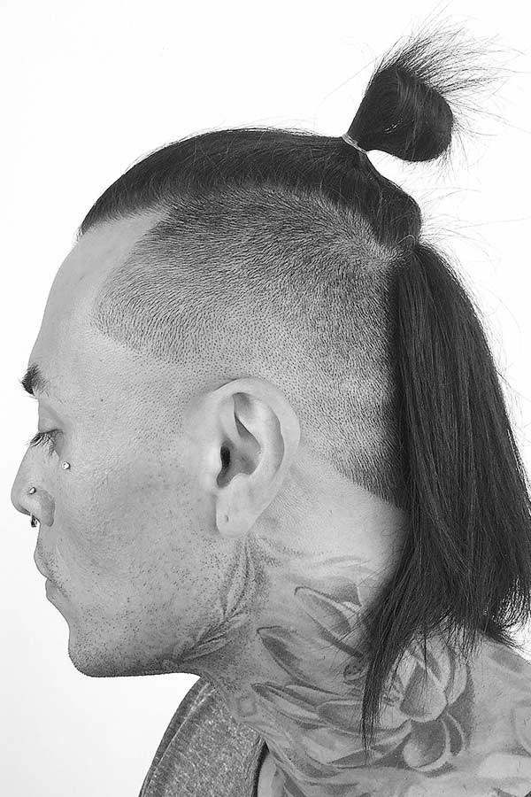 The Samurai Top Knot #topknotmen #topknothairstyle