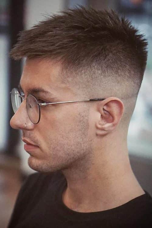 Mid Fade Spike The Best Drop Fade Hairstyles