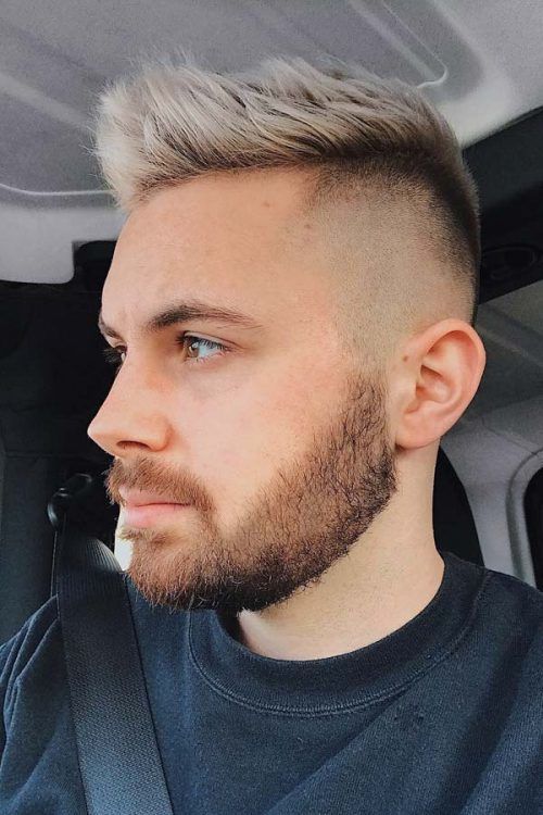Bleached High Top Fade The Best Drop Fade Hairstyles