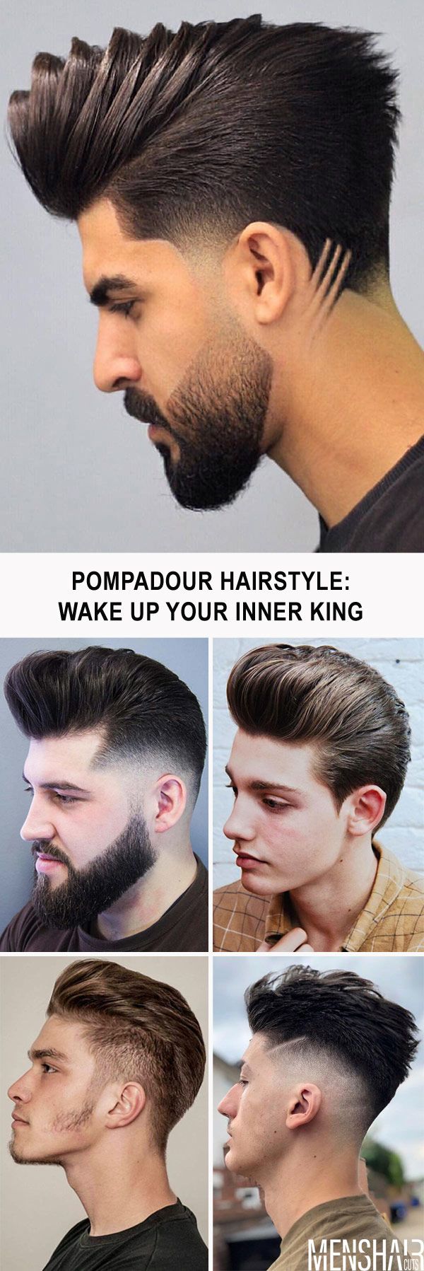 Hair Styling Inspirational Ideas For An Effortless Pompadour