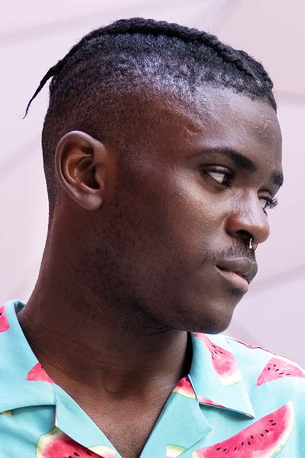 Afro Cornrows #undercut #disconnectedundercut #mensundercut