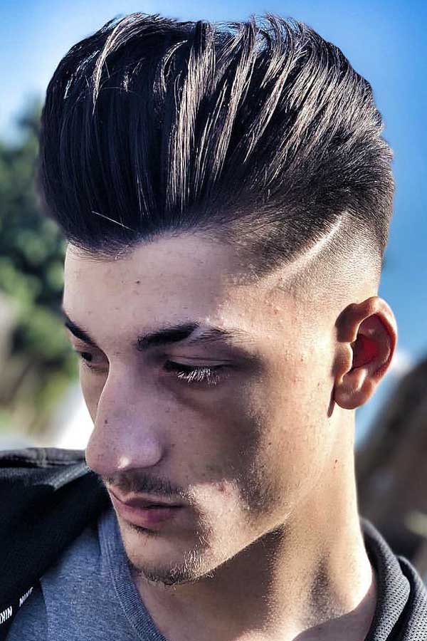 Zero Fade And High Top #undercut #disconnectedundercut #mensundercut 