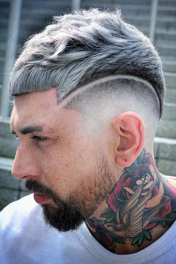 Undercut hairstyle disconnected - Men's hair & styling Inspiration - YouTube