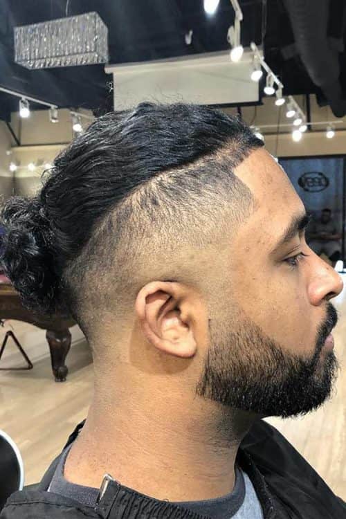 How To Style A Disconnected Undercut #manbun #skinfadehaircut #disconnectedundercut