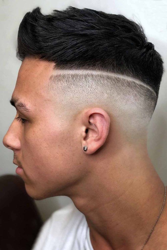 Hard Part With Quiff Top #undercut #disconnectedundercut #undercutfade