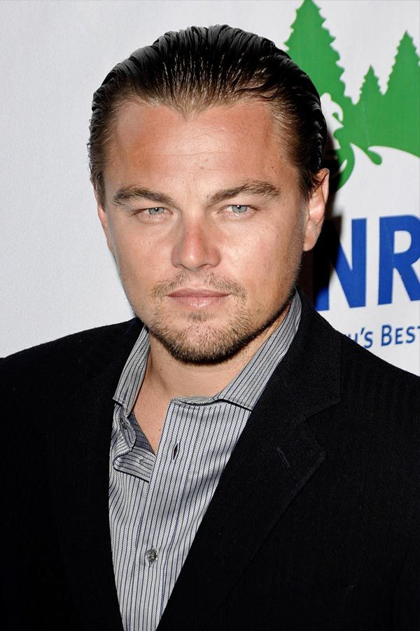 Leonardo DiCaprio #slickbackhair #slickedbackhair