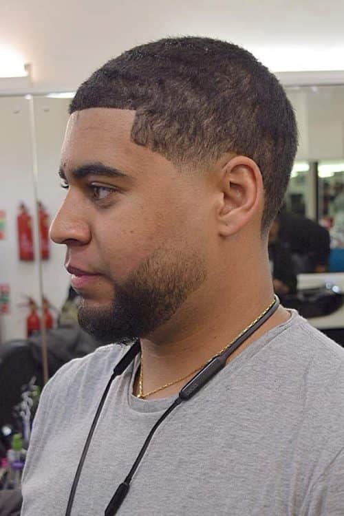 Temp Fade Nappy Afro The Best Drop Fade Hairstyles