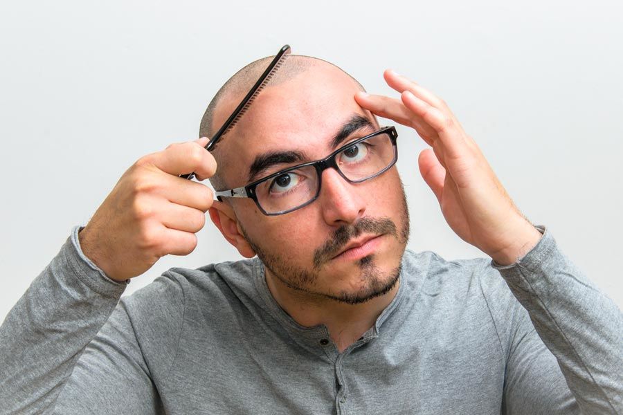 Preparation Process #baldhead #baldman #shavingyourhead