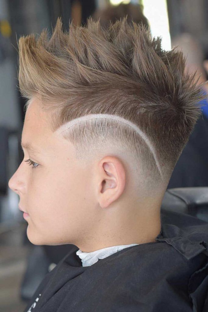 Hair Design With Spiky Quiff #boyshaircuts #boyshair #haircutsforboys