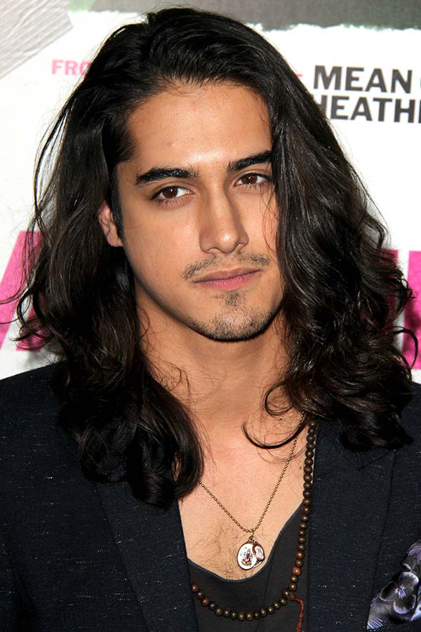 Celebrity Long Hair Men Avan Jogia Shag 