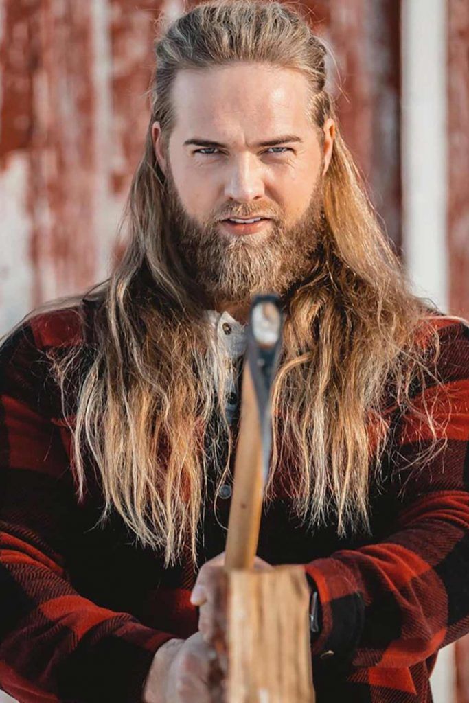 Thor Inspired Hairstyle #vikinghairstyles #vikinghaircut #vikinghair