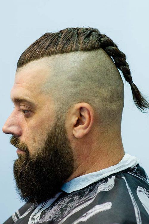 Viking Hairstyles Undercut Man Braid 500x750 