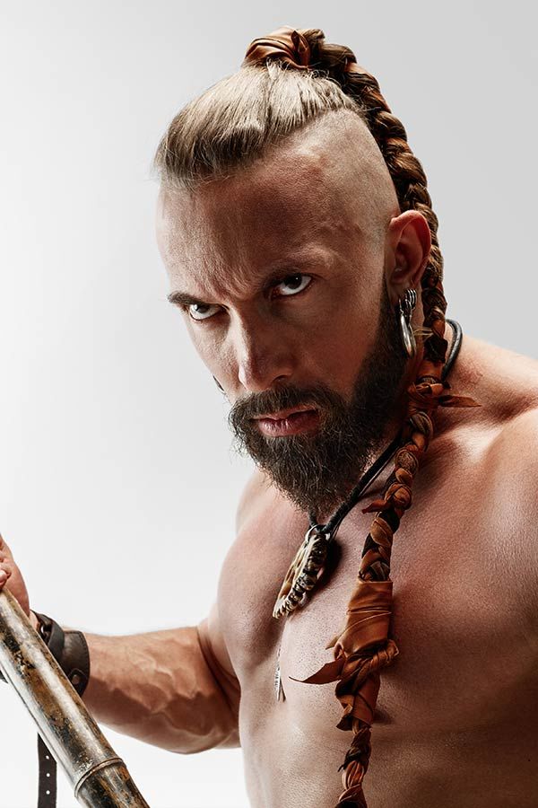 Ragnar Lothbrok Inspired #vikinghaircut #vikinghairstyles