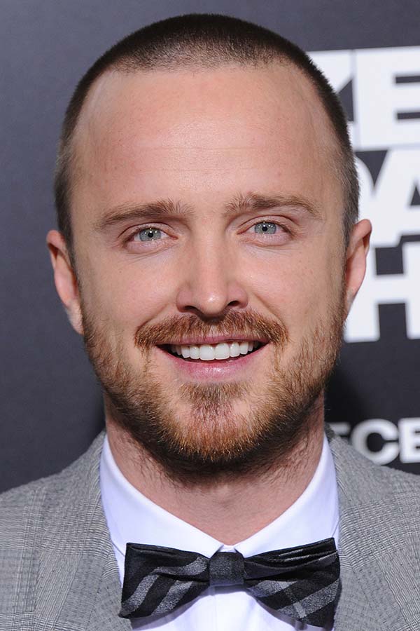 The Most Comprehensive Guide To The Widows Peak Hairline   Widows Peak Aaron Paul 