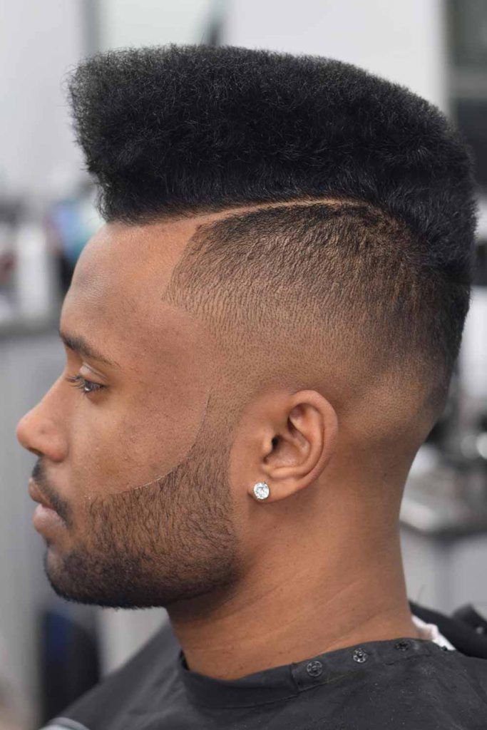 Flat Top Haircut For Black Men #menshaircuts #haircutsformen