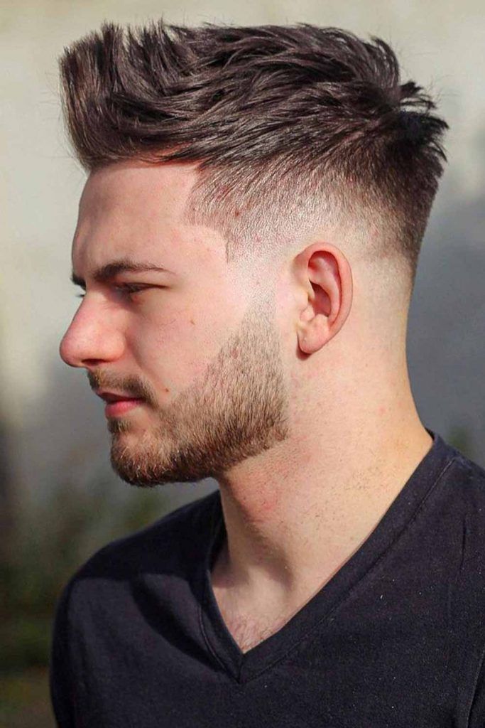 Medium Top Short Sides Hairstyle #layers #layeredhair #layeredhairmen #layeredhaircuts #layeredhaircutsformen