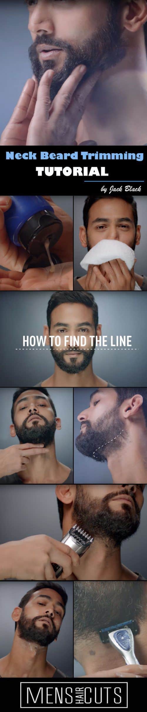 How To Tame The Neck Beard: Step-By-Step Tutorial #neckbeard #beard #beardstyles