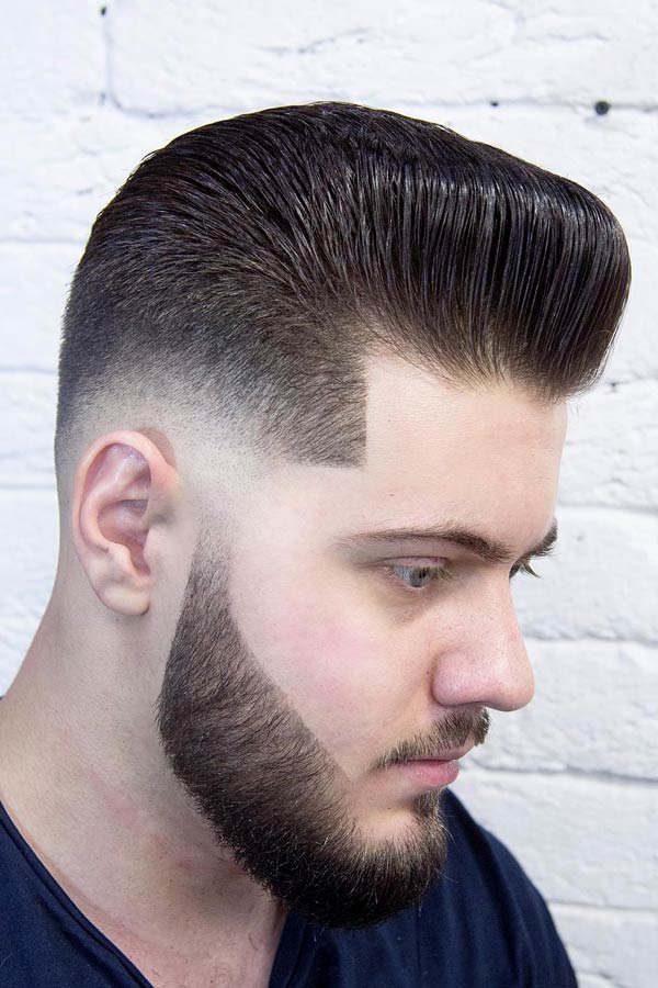 pompadour high and tight