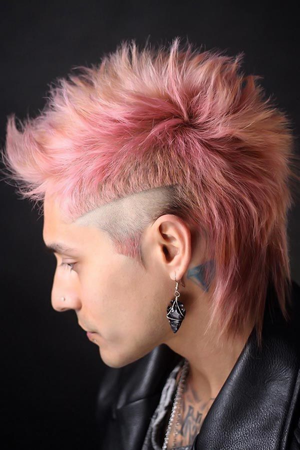 Pedicab Temperate football Punk Hairstyles For A Wild Guys To Rock It In 2021 | MensHaircuts.com