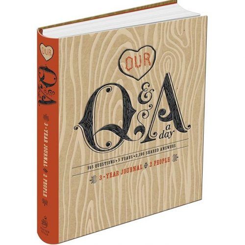 Our QandA a Day: 3-Year Journal for 2 People#valentinesdaygifts #valentinesdaygift #giftforher