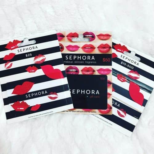 Sephora Gift Card #valentinesdaygifts