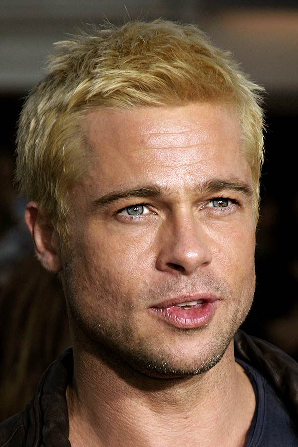 Bleached Hair #bradpittfuryhaircut #bradpitt