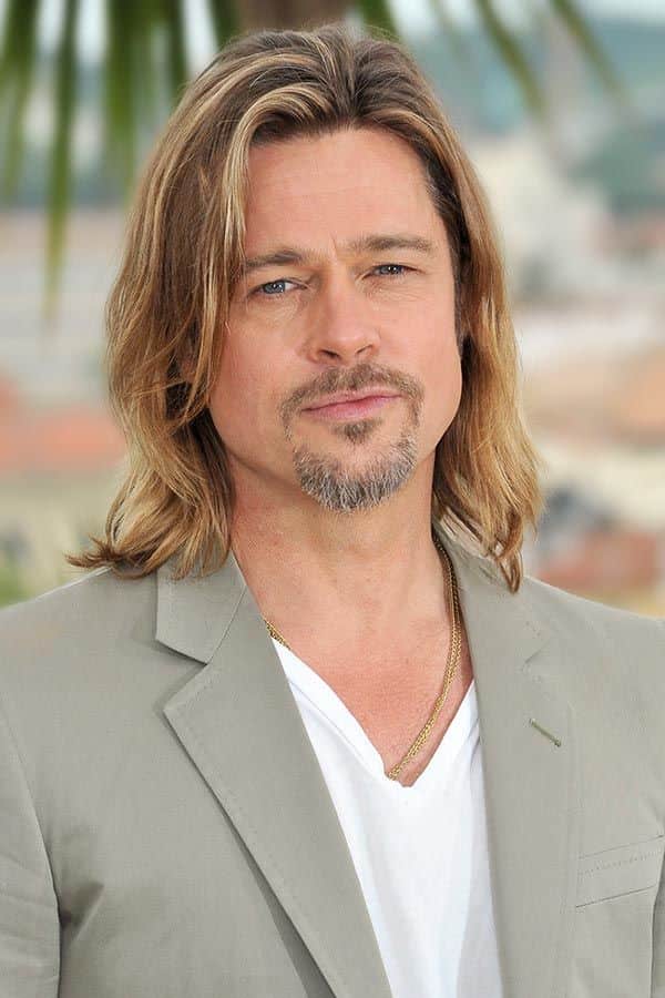 Brad Pitt: Grown Out Fine Hair | Man For Himself