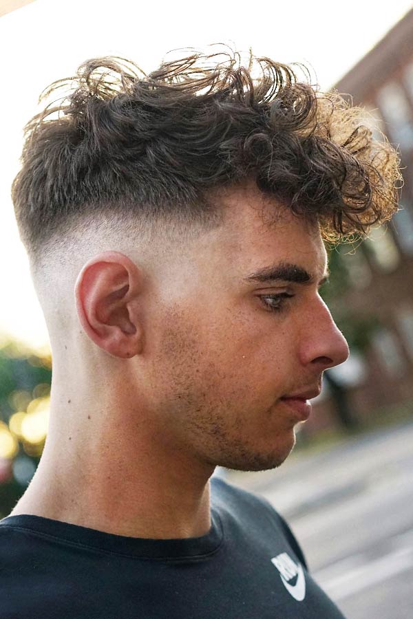 Curly Undercut