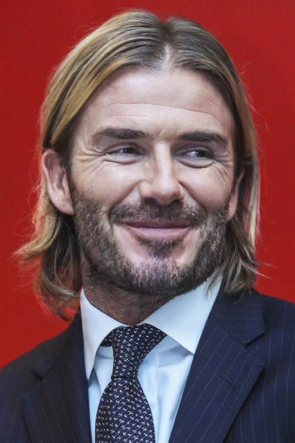 David Beckham Long Hair #menslonghairstyles #davidbeckham #celebs #celebrities