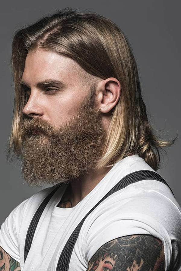 How To Get The Look #menslonghairstyles #longhairmen #blondehairmen