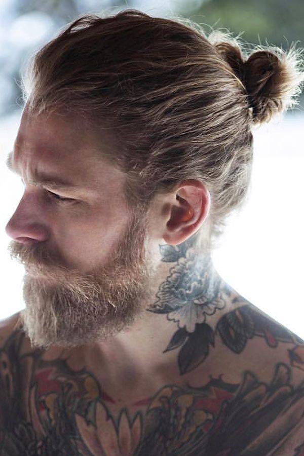 Man Bun #manbun 