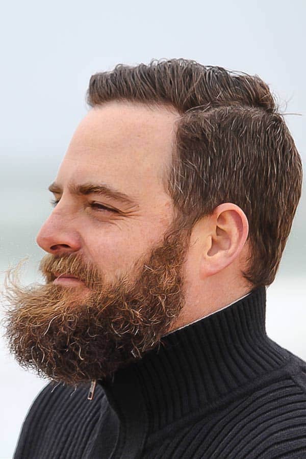 How To Trim A Beard #fullbeard #beardstyles #beardtypes #facialhair #taperedhaircut