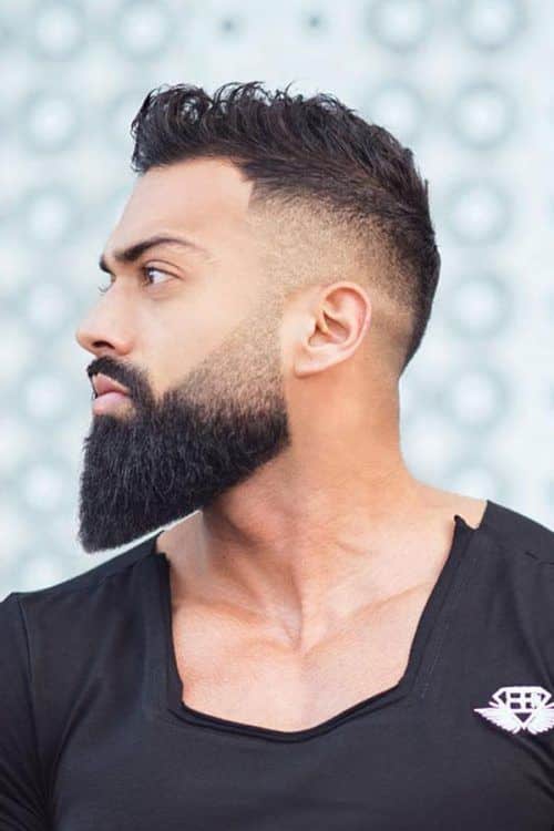 Inspirational Ideas On Hair And Full Beard Styles Combinations