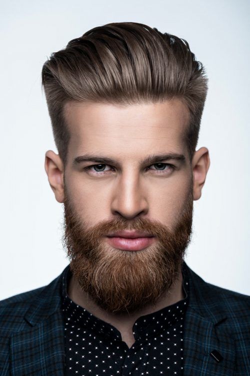 Inspirational Ideas On Hair And Full Beard Styles Combinations