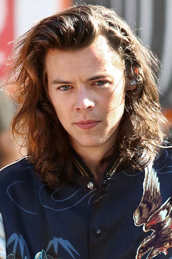 Multi-Layered Harry Styles Haircut #harrystyles #longhairstylesformen