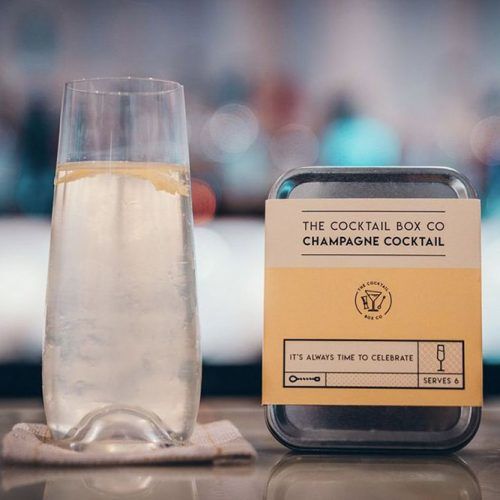 Champagne Cocktail Kit #lastminutegiftideas #giftideas #gifts