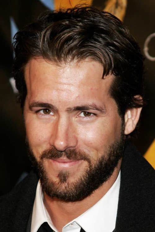 Medium Length Style #ryanreynolds #mediumhairmen #beard