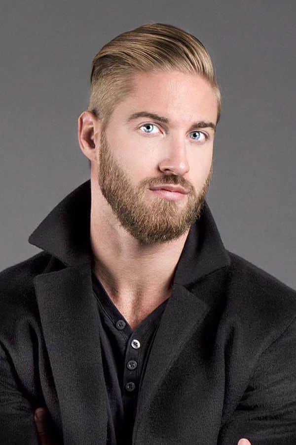 How To Get Slicked Back Undercut #slickedbackundercut #beard #shorthaircuts #menshaircuts #undercut