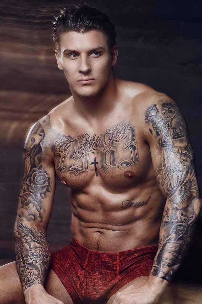 Christian Tattoos For Men Sleeve #tattoo #tattoosformen #menstattoo #tattoos 