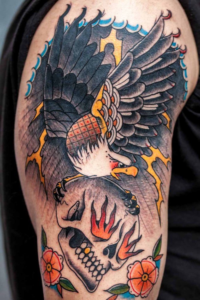Eagle Tattoo #tattoosformrn #menstattoos #tattoideas #tattoo #tattoos
