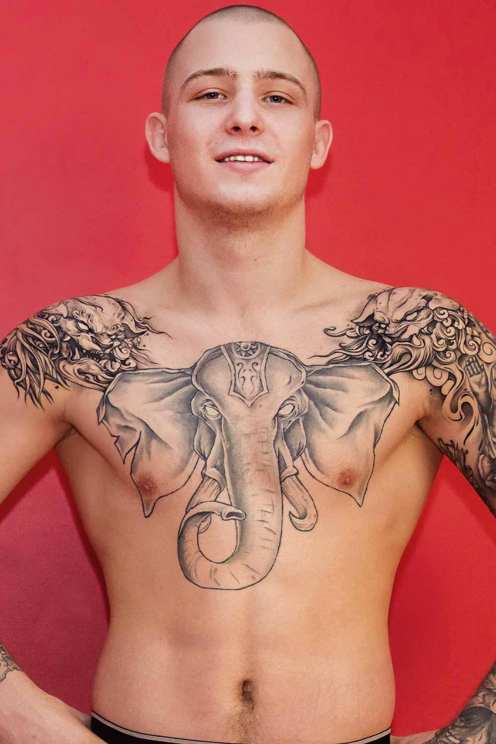 Elephant Tattoo #tattoosformrn #menstattoos #tattoideas #tattoo #tattoos