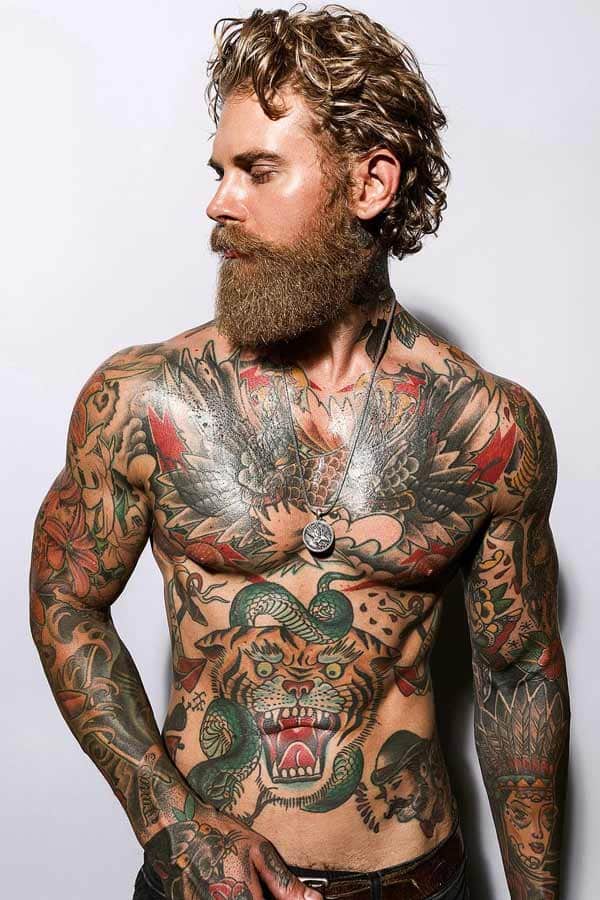 Tattoo sexy men
