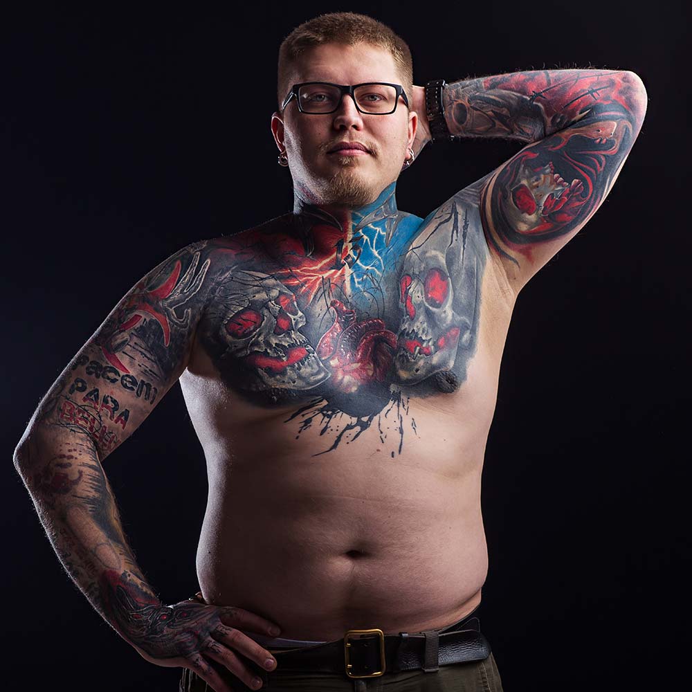 Trash Polka #tattoo #tattoosformen #menstattoo #tattoos