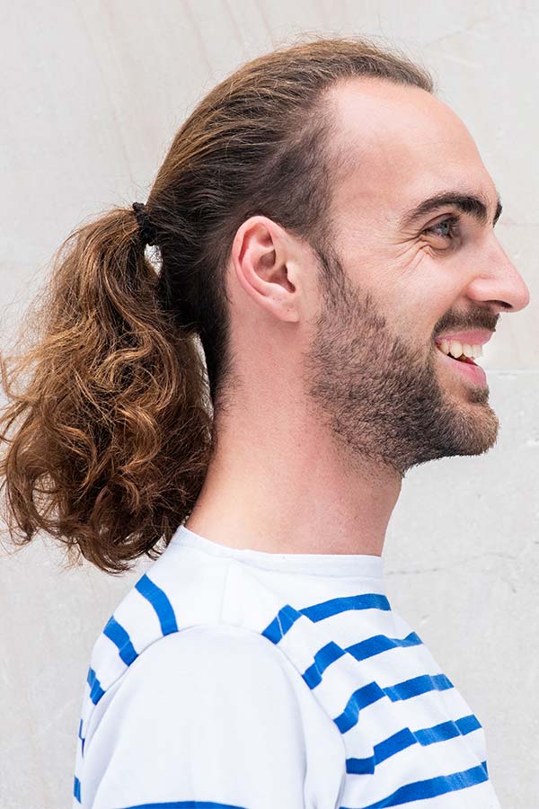 23+ Man Ponytail Hairstyle - IaianMeganne