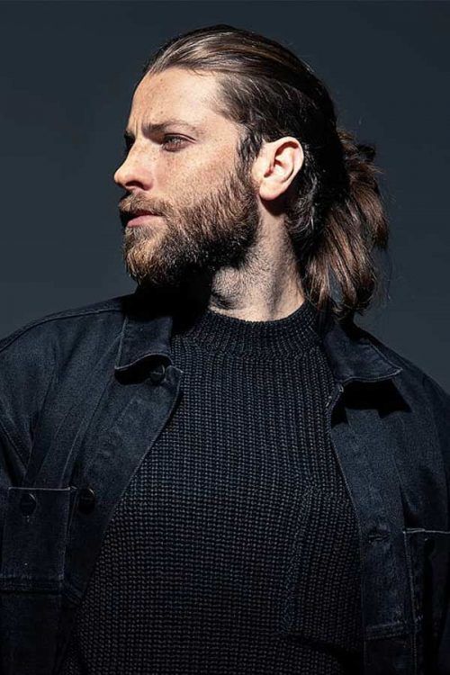 The Full Gallery Of The Most Picturesque Man Ponytail Hairstyles