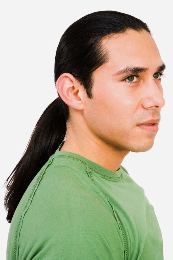 Man Ponytail And Full Gallery Of The Most Picturesque Styles