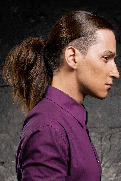 Man Ponytail And Full Gallery Of The Most Picturesque Styles