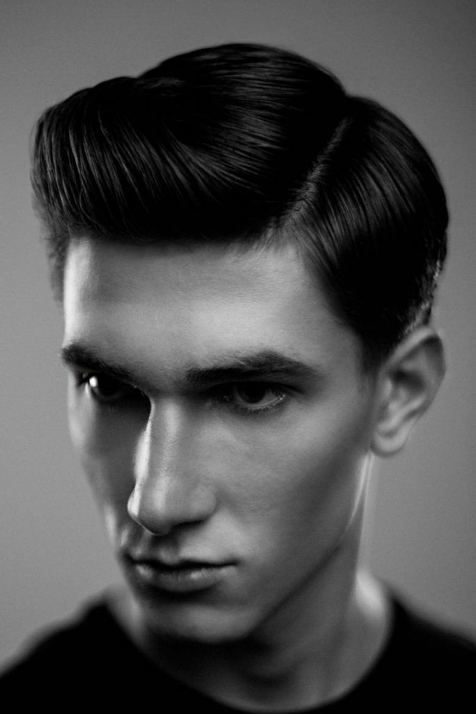 Classic Side Part #promhairstyles #menspromhair